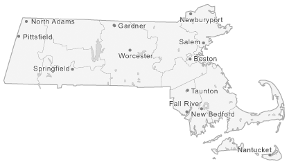 Map of Massachusetts